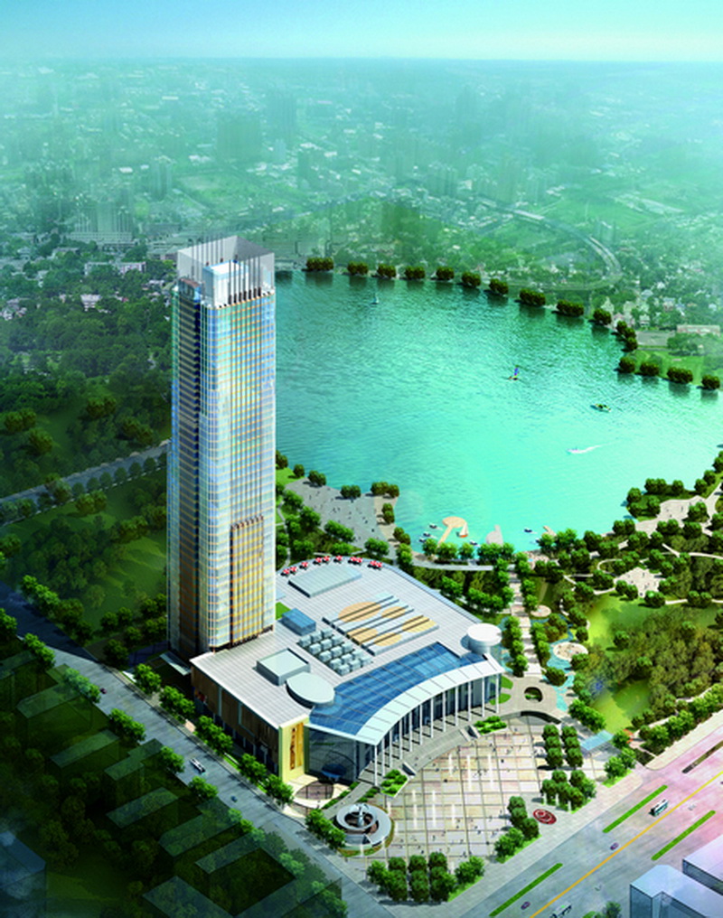 太原湖濱廣場綜合項目幕墻工程